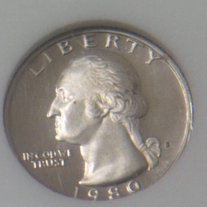 1980-S INB Graded CAMEO Gem Proof Washington Quarter