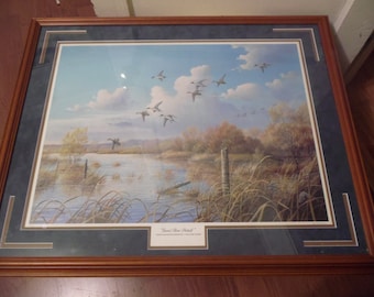 Impresión ilimitada de Grand River Pintails/Ducks de 1994 de Jerry Thrasher