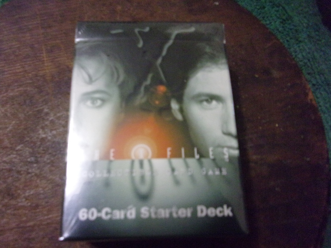 1996 the X Files Card Game Etsy