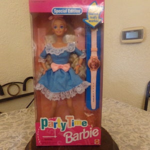 Vintage 1994 Teresa Barbie Doll Party Time With Watch