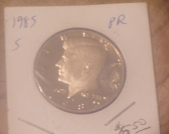 1985年Sミント ケネディ50セント硬貨（プルーフ） - Etsy 日本