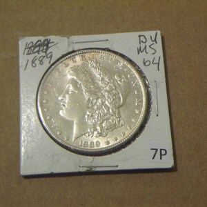 BU 1889 Morgan Dollar