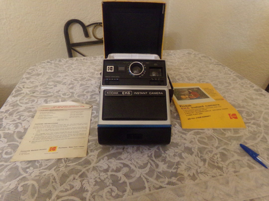 Vintage Kodak EK6 Instant Camera UK