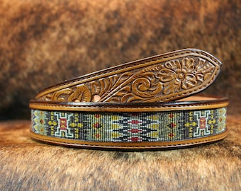 Western Style Belt "Tribal Echo"