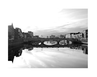 Ireland Photography, Cork City, Photography Prints Black And White, City Photography Prints, Black And White Photography, Wall Art Prints