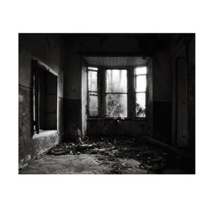 Irish Photography Print, Black And White Irish Photography, Ireland Photography, Irish Landscape Photography, Abandoned Places, Photo Print