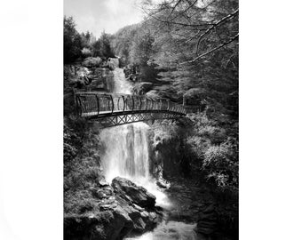 Wasserfall Fotografie, Schwarz Weiß Fotografie, Fotografie Drucke, Natur Fotografie Drucke, Österreichische Alpen, Naturfotografie, Natur