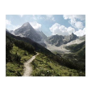 Mountain Photography, Photo Art, Nature Photography, Alpine Art Print, Large Wall Art, Nature Photography Print, Nature Print, Home Décor
