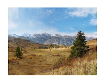 Natur-Fotografie, große Wandkunst, Wohndekor, Natur-Fotografie, Natur-Druck, Berg-Fotografie, Natur-Geschenke, Alpiner Kunstdruck