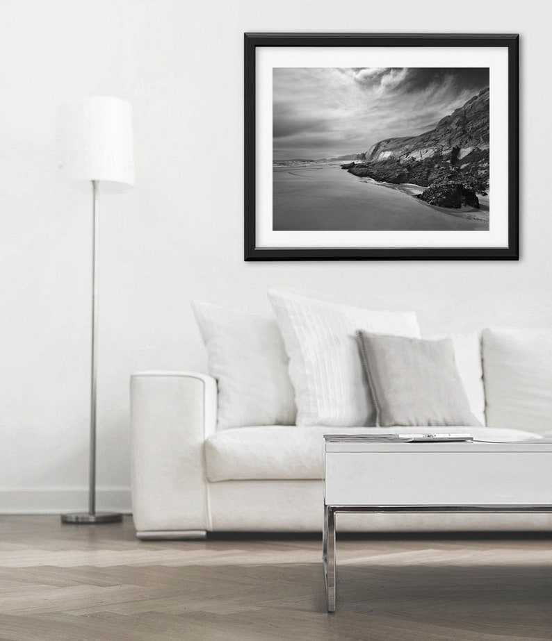 Irish Photography Print, Irish Landscape Photography, Black and White