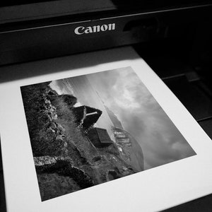 Irish Photography Print, Irish Landscape Photography, Black And White Irish Photography, Ireland Photography, Abandoned Places, Photo Print image 5