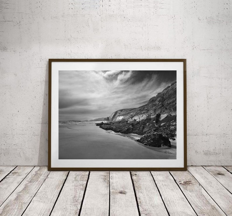 Irish Photography Print, Irish Landscape Photography, Black and White