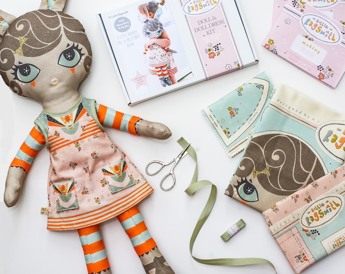 Rag Doll Sewing Kitdiy Soft Toydoll Patternmake Your Own Textile