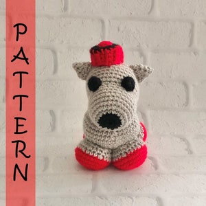 Wolf Baby Rattle CROCHET PATTERN / Wolf Amigurumi Pattern