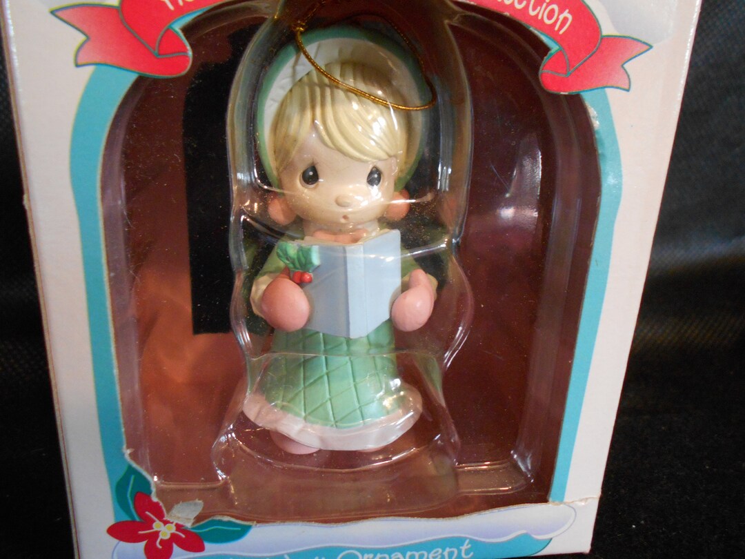 Precious Moments Ornament - Little Girl Caroler - Etsy