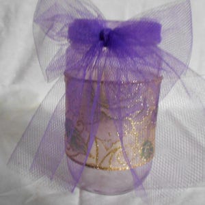 Upcycled Decorative Jars - Set of 2