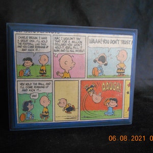 Peanuts Wood Box (Upcycled)