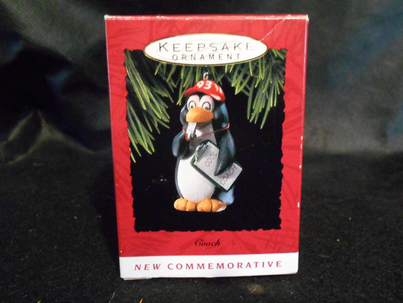Hallmark Coach of the Year Trophy Ornament - Thumbnail 3