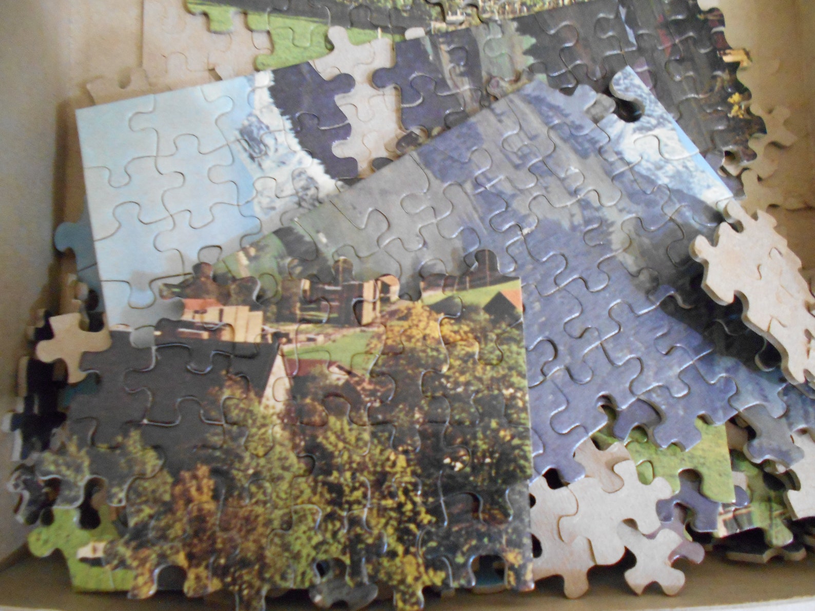 Whitman Deluxe Guild Jigsaw Puzzle Suisse Etsy