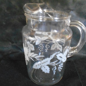 Pichet en verre Bartlet Collins