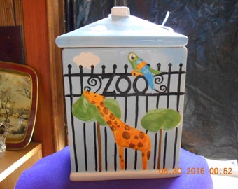 Zoo Cookie Jar