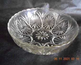 Anchor Hocking Clear Crystal Fruit Bowl