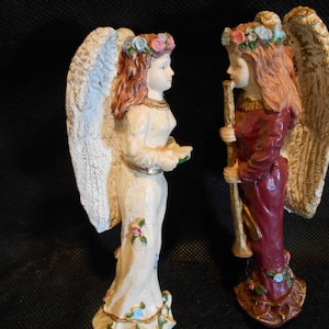 Pair of Angel Figurines