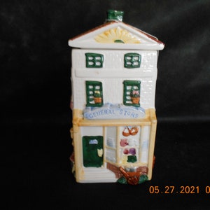 Vintage General Store Cookie Jar