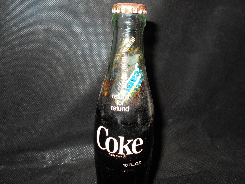 Unopened 10 Oz. Coca Cola With Peanut Wrapper Inside - Etsy