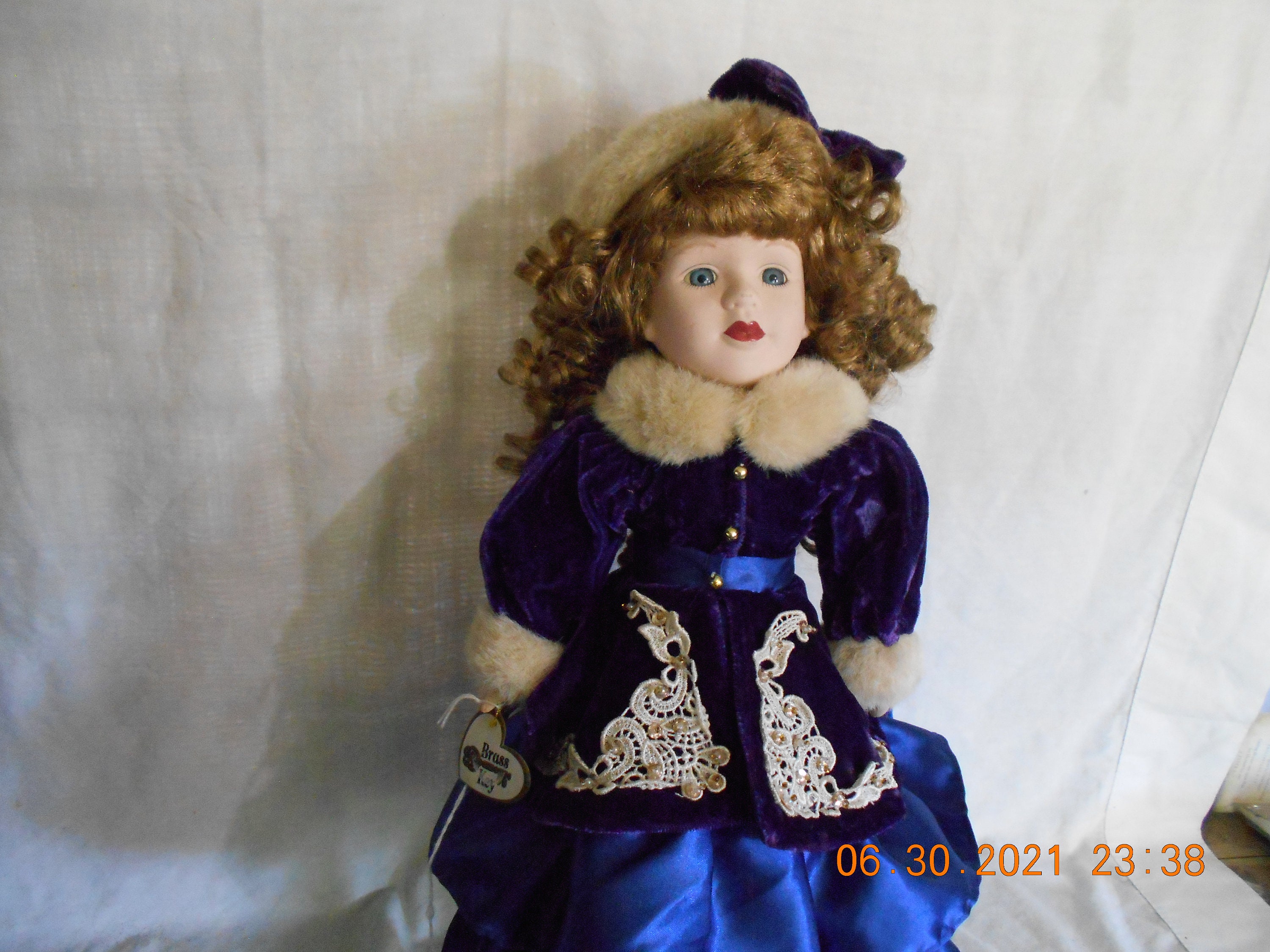 brass key dolls value
