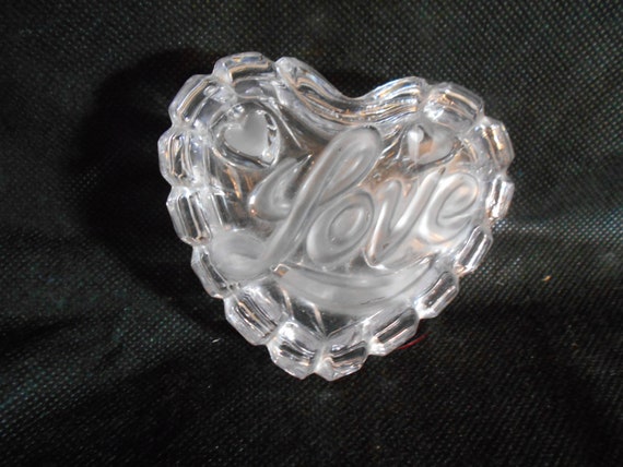 Crystal Heart Shaped Love Trinket Box - image 5