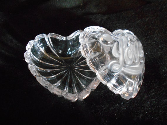 Crystal Heart Shaped Love Trinket Box - image 9