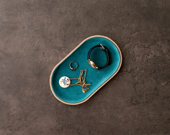 NEW arrive!  Onyx Catchall, jade Round mini tray, donut tray ,Jewelry Dish, side Table Decor,gift,cute decor