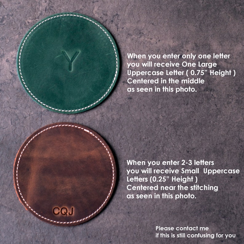 Sophisticated set of 4 genuine leather coasters in rich brown, ideal for elevating any coffee table or bar cart.