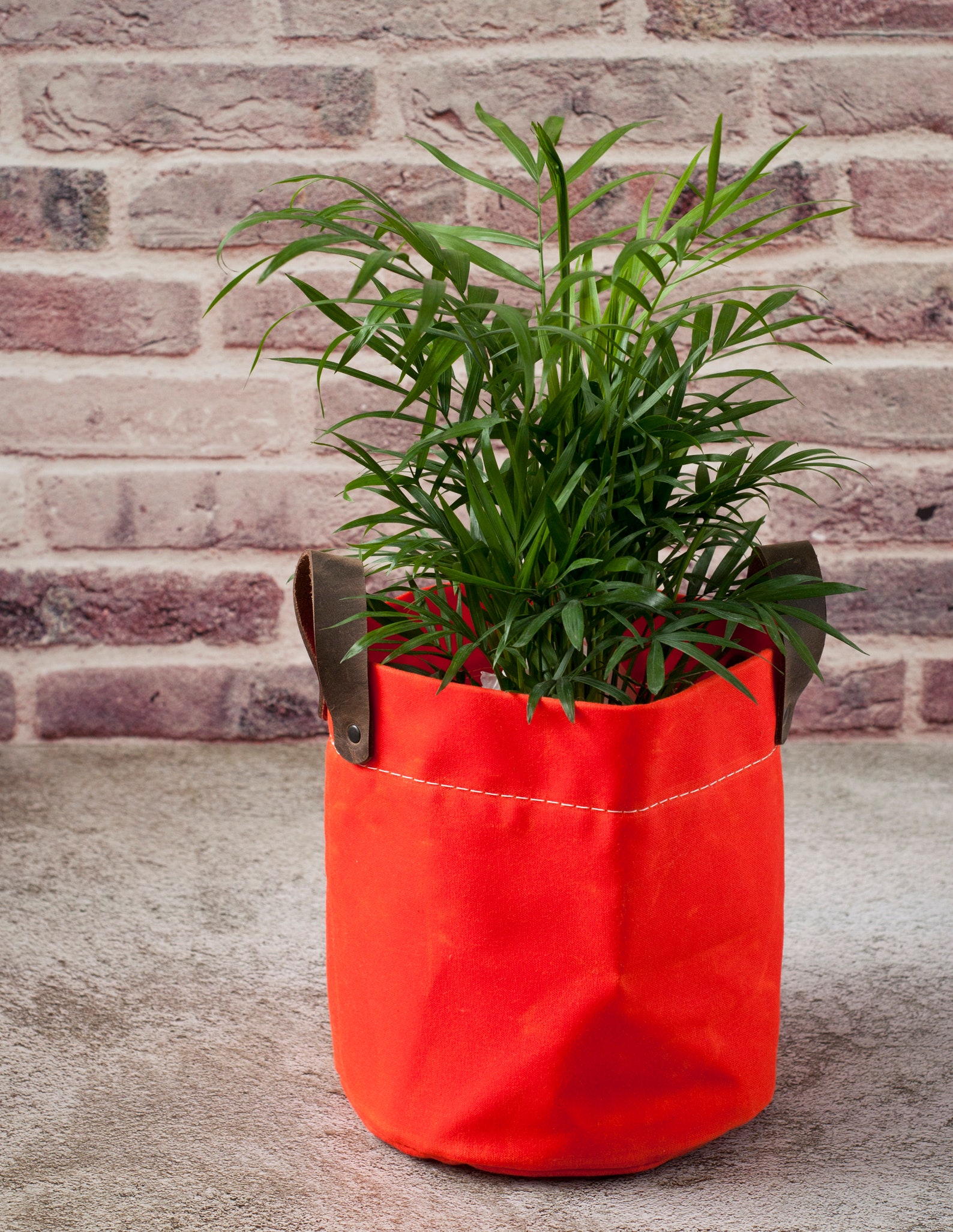 Waxed Canvas Plant Storage Basket Cover Indoor Cotton Etsy