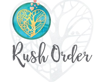 Rush order - This is an add-on that you can purchase in addition to a physical product so that your order will be ready for shipping sooner