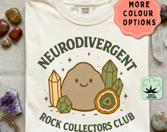 Neurodivergent Rock Collectors Club Graphic Tee