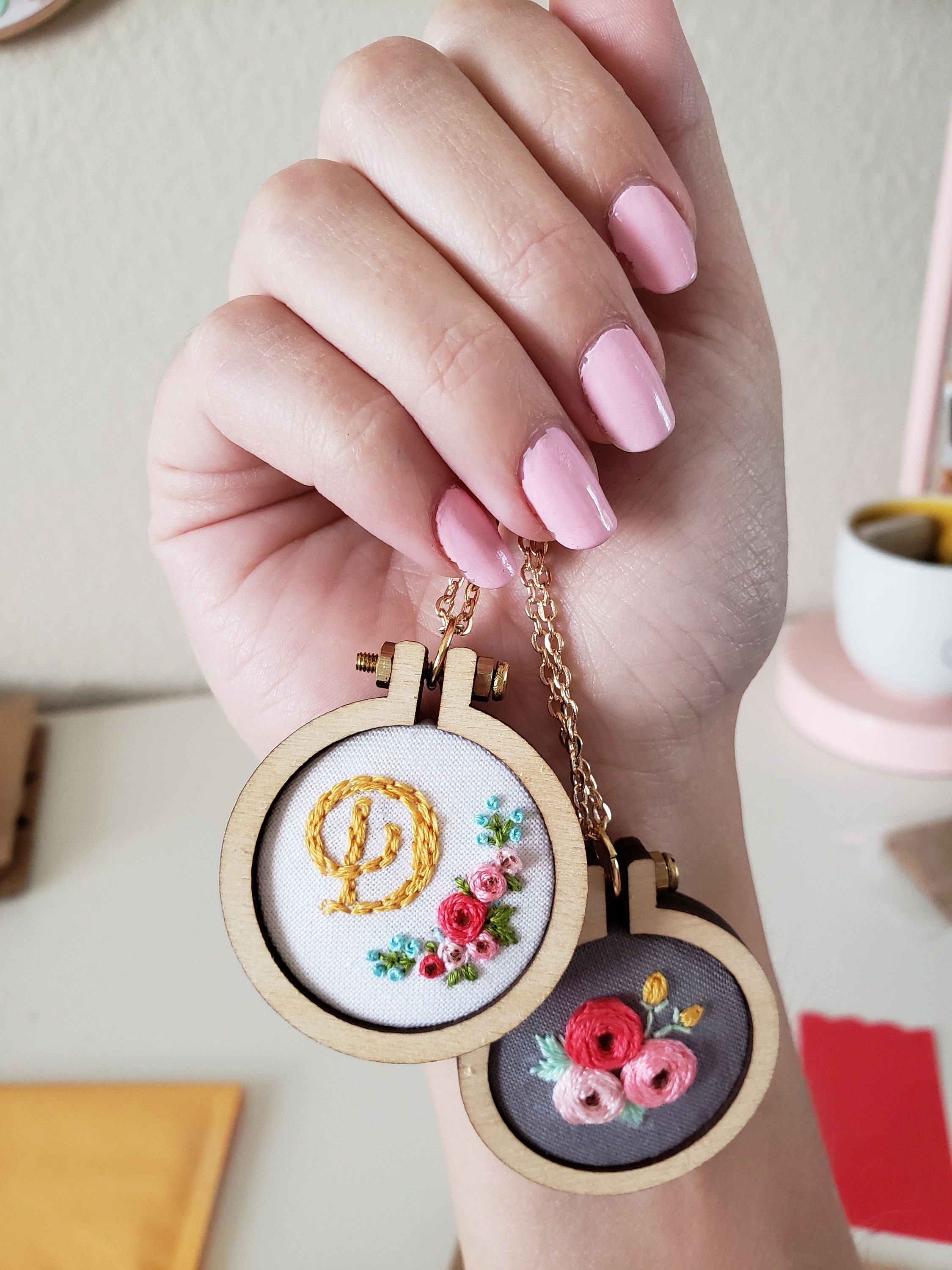 Just For You Initial Necklace — D