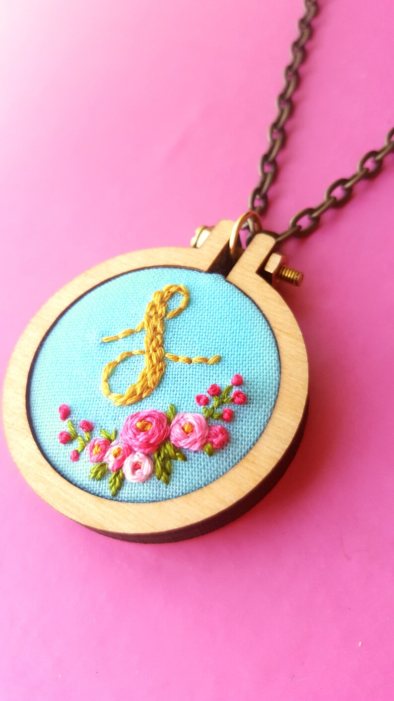 Letter Initial Necklace Custom Initial Jewelry Monogram Etsy