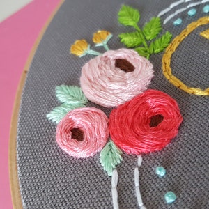 Custom Floral DIGITAL Embroidery Pattern DIY Embroidery - Etsy