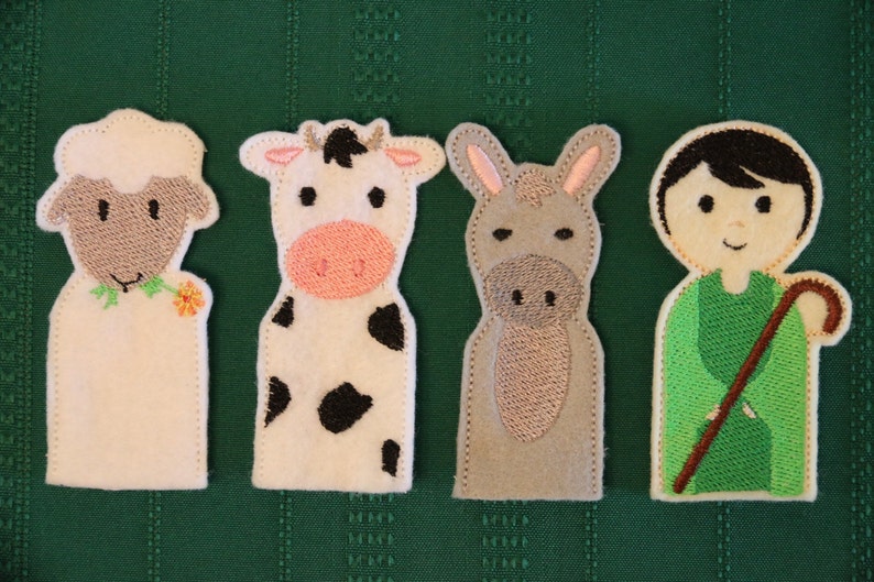 ON SALE Special Edition Nativity Finger Puppets