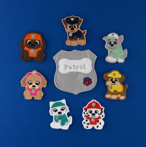 paw patrol rocky finger puppet
