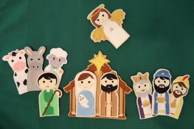 ON SALE Special Edition Nativity Finger Puppets