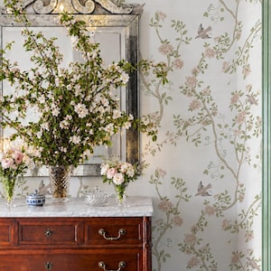 Chaumont | Spring | Peel 'n Stick or PrePasted Wallpaper | Vinyl-Free | Non-toxic