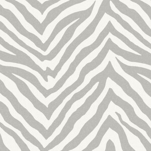 Zebra / Cashmere Removable Peel 'n Stick or Traditional Wallpaper Free Custom Colors Vinyl-Free Non-toxic image 3