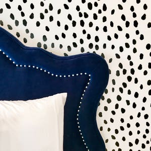 Abstract Dots | Peel &#39;n Stick or Traditional Wallpaper | Custom Colors | Made in the USA! • Vinyl-Free •  Non-toxic