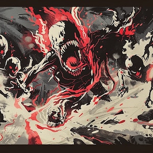 The Horde of Hell | Underworld Breach | TCG Playmat
