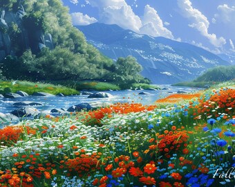 Serenity | Carpet of Flowers | TCG Playmat