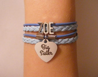 big sister earrings