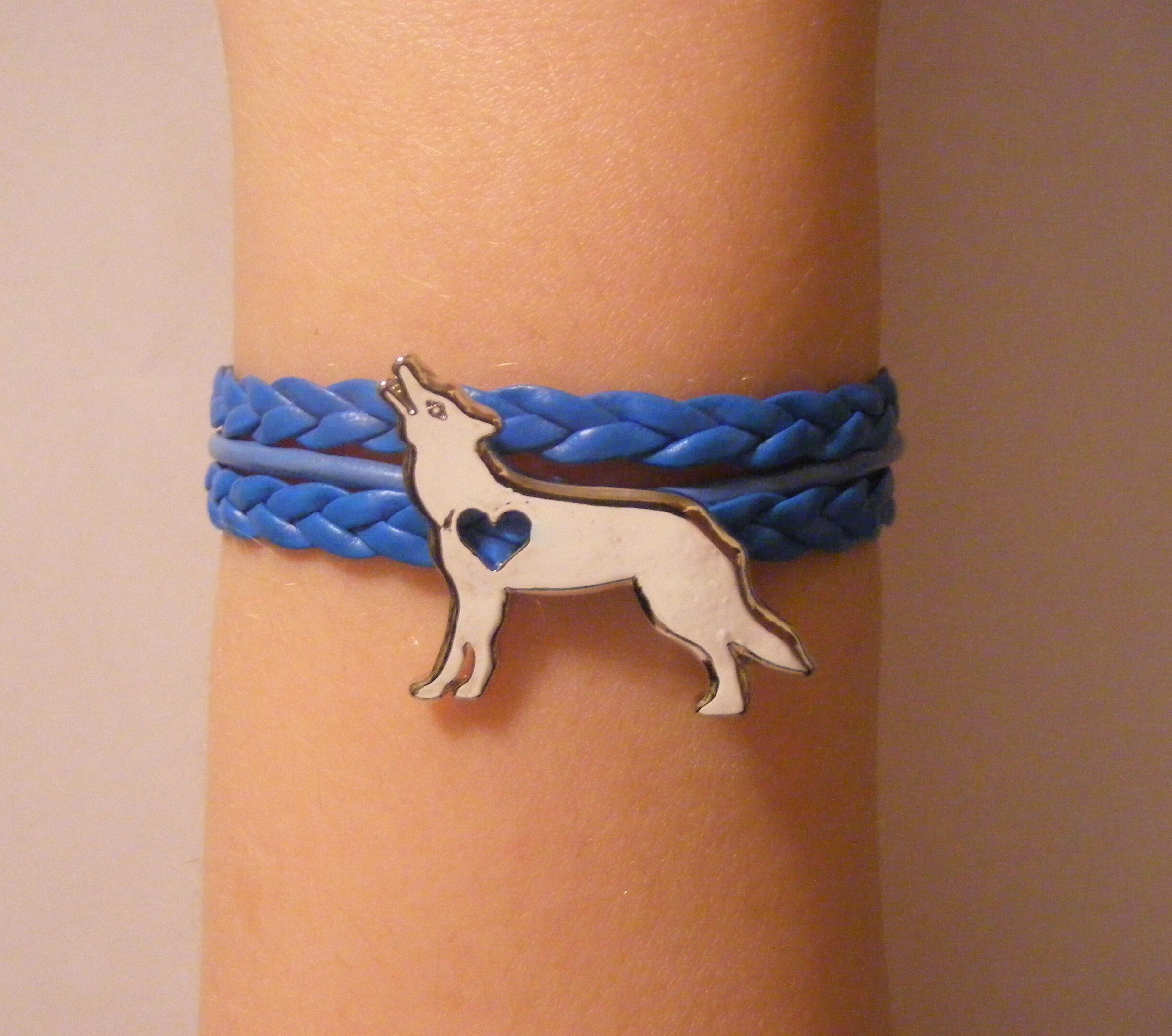 Wolf bracelet wolf jewelry wolves bracelet wolves jewelry Etsy